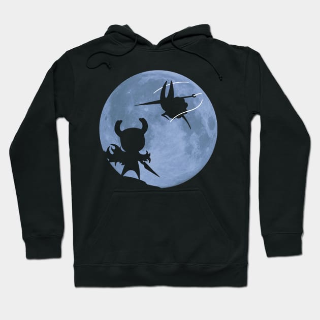 Hollow Knight VS Silksong Hoodie by dankdesigns